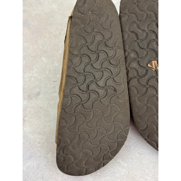 Birkenstock Arizona Brown Leather Sandals EU39 Womens US Size 8 FLAWS READ - Picture 13 of 16